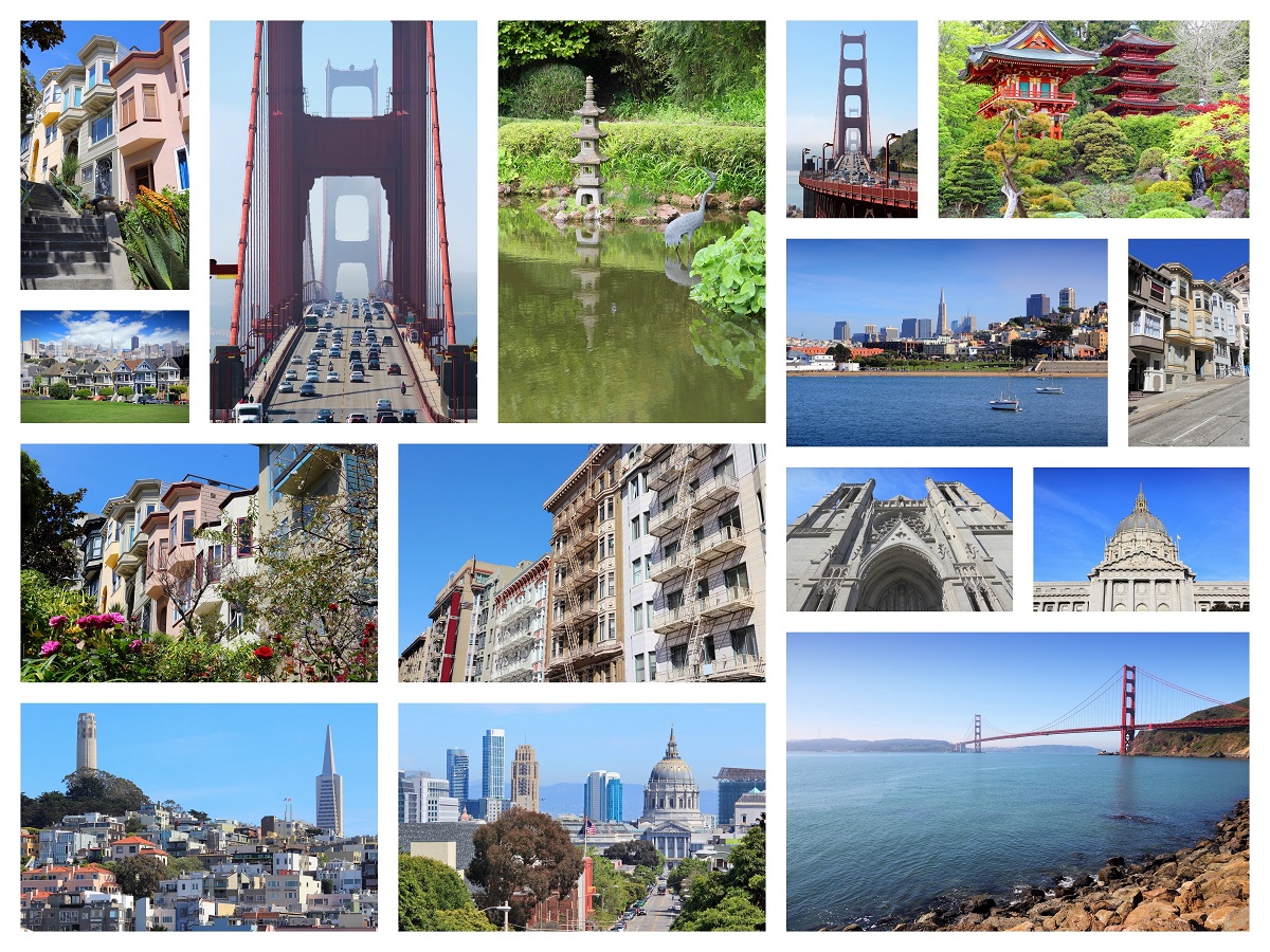 Image Collage of San Francisco California