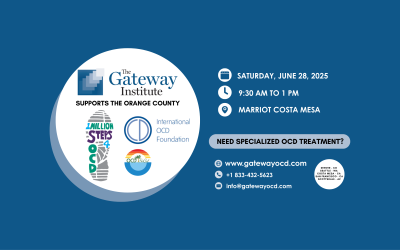 Join The Gateway Institute in Taking One Million Steps 4 OCD